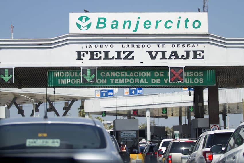 Nuevo Laredo border with texas